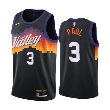 Herren NBA Phoenix Suns Trikot Chris Paul 3 2020-21 City Edition Swingman